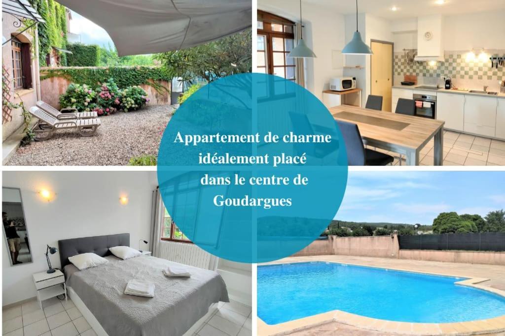 Appartement Le Petit Goudarguais à Goudargues Extérieur photo